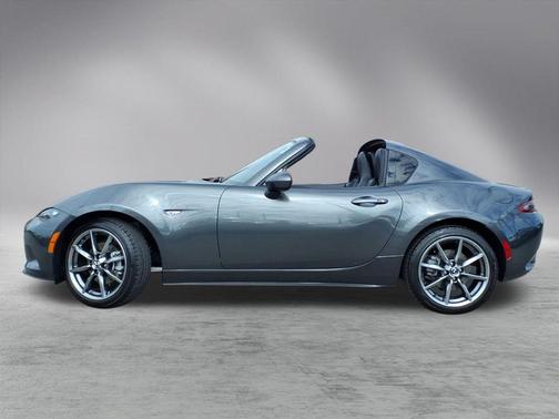 Machine Gray Metallic 2021 Mazda MX-5 Miata RF Grand Touring