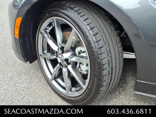 Machine Gray Metallic 2021 Mazda MX-5 Miata RF Grand Touring