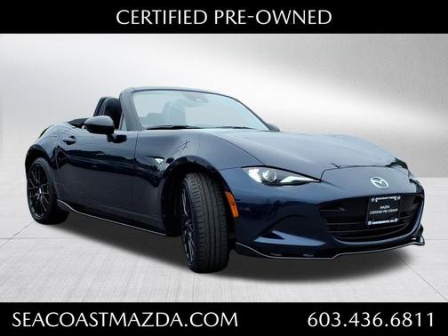 Deep Crystal Blue Mica 2024 Mazda MX-5 Miata Club