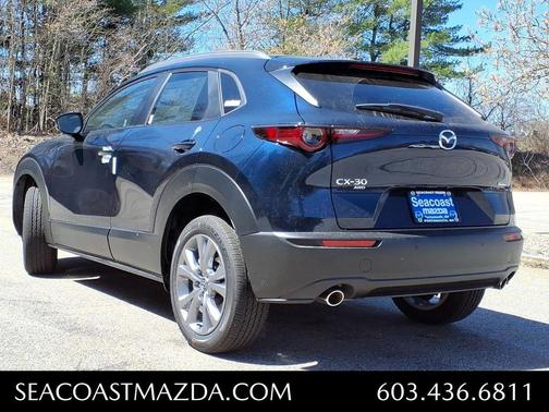 Deep Crystal Blue Mica 2026 Mazda CX-30 Preferred