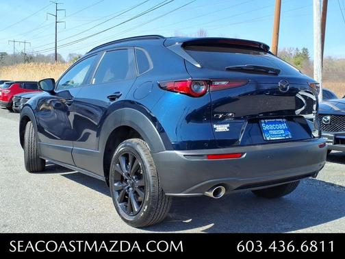 Deep Crystal Blue Mica 2026 Mazda CX-30 2.5 Turbo Aire Edition