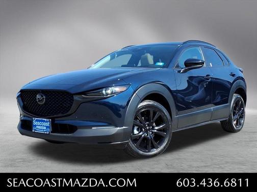 Deep Crystal Blue Mica 2026 Mazda CX-30 2.5 Turbo Aire Edition