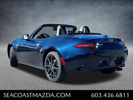 Deep Crystal Blue Mica 2026 Mazda MX-5 Miata Grand Touring
