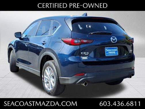 Deep Crystal Blue Mica 2023 Mazda CX-5 2.5 S Preferred Package