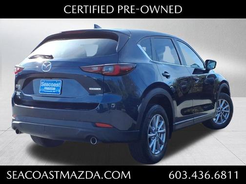 Deep Crystal Blue Mica 2023 Mazda CX-5 2.5 S Preferred Package