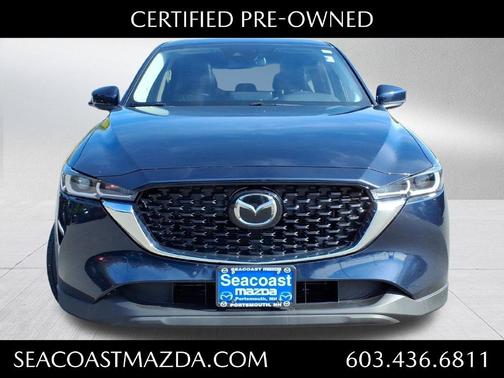 Deep Crystal Blue Mica 2023 Mazda CX-5 2.5 S Preferred Package
