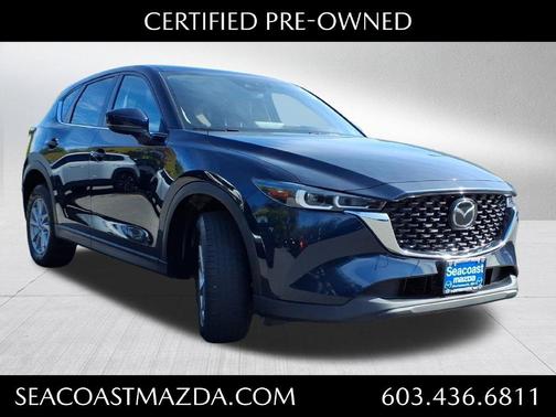 Deep Crystal Blue Mica 2023 Mazda CX-5 2.5 S Preferred Package