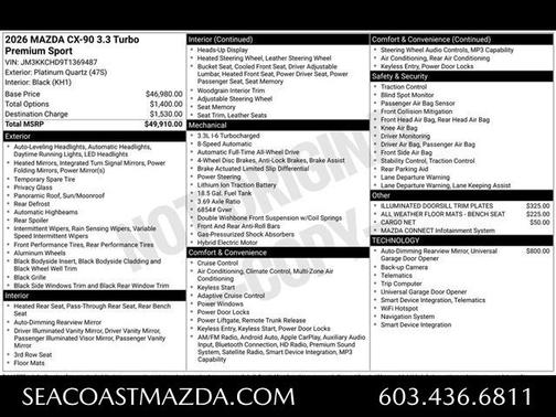 2026 Mazda CX-90 Premium