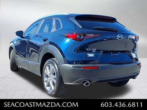 Deep Crystal Blue Mica 2026 Mazda CX-30 Premium Package