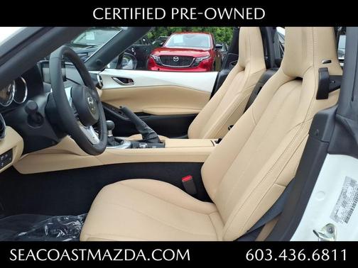 Snowflake White Pearl Mica 2026 Mazda MX-5 Miata GRAND TOURING