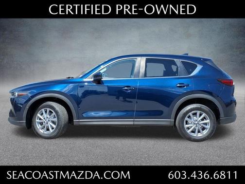Deep Crystal Blue Mica 2023 Mazda CX-5 2.5 S Preferred Package
