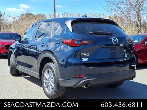 Deep Crystal Blue Mica 2023 Mazda CX-5 2.5 S Preferred Package