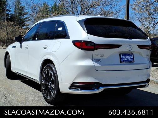 Rhodium White Premium 2026 Mazda CX-90 S Premium Plus