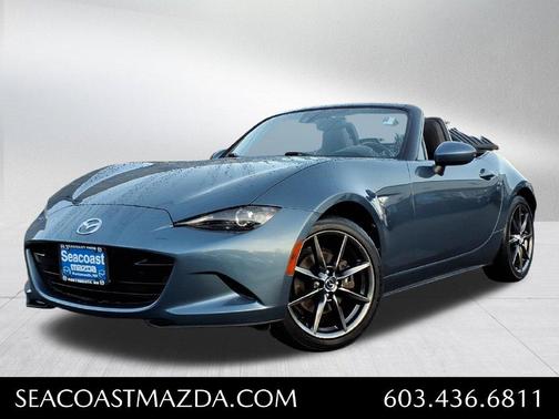 Blue Reflex Mica 2017 Mazda MX-5 Miata Grand Touring