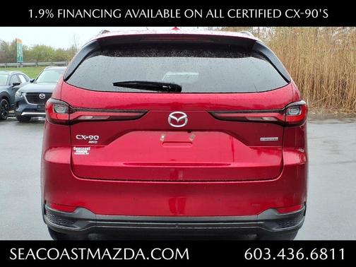 Soul Red Crystal Metallic 2025 Mazda CX-90 3.3 Turbo Premium Sport