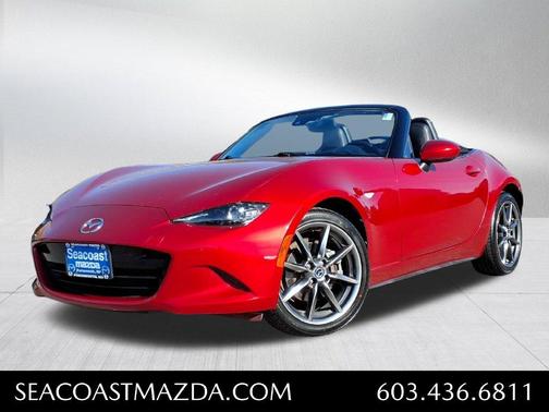 Soul Red Metallic 2017 Mazda MX-5 Miata Grand Touring