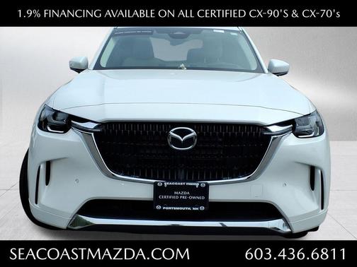 Rhodium White Metallic 2024 Mazda CX-90 S