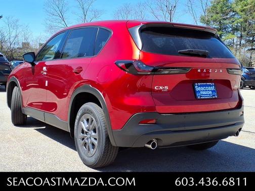 Soul Red Crystal Metallic 2026 Mazda CX-5 Select
