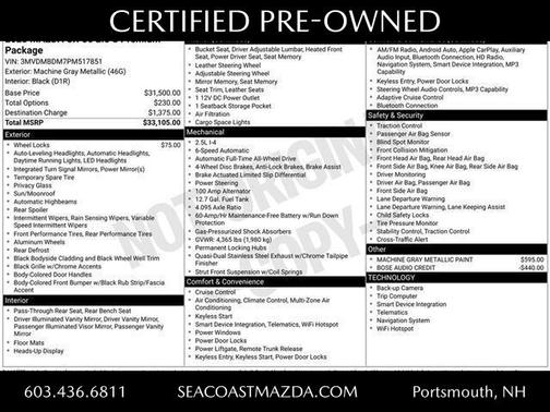 2023 Mazda CX-30 Premium Package