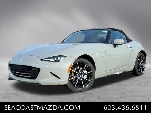 Aero Gray 2025 Mazda MX-5 Miata Grand Touring Convertible