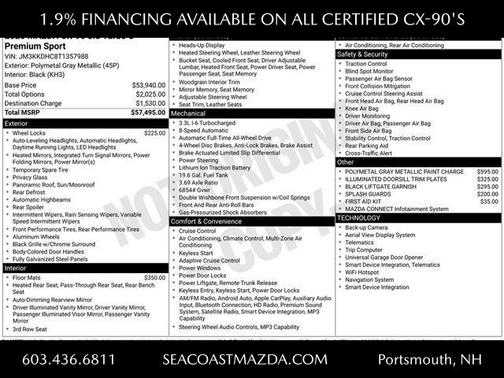 2026 Mazda CX-90 S Premium