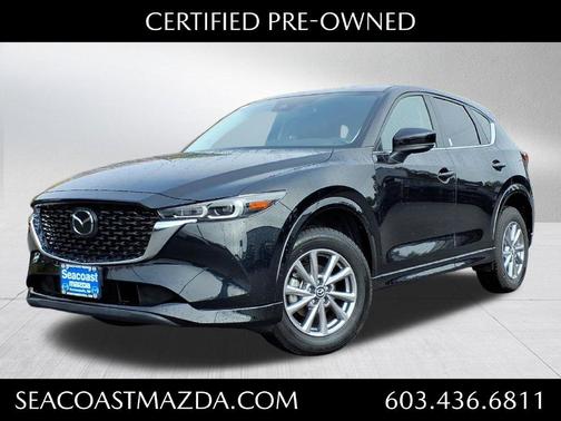 Jet Black Mica 2025 Mazda CX-5 2.5 S Preferred Package