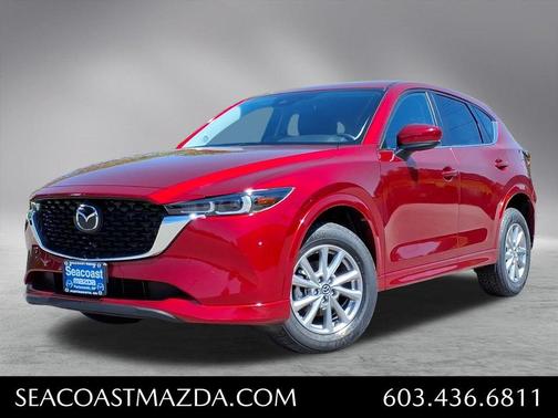 Soul Red Crystal Metallic 2024 Mazda CX-5 Select