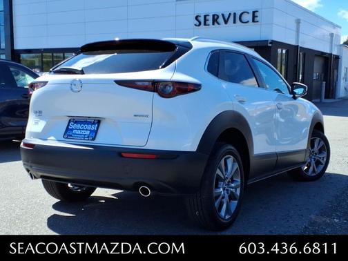 Snowflake White Pearl 2025 Mazda CX-30 2.5 S Preferred Package