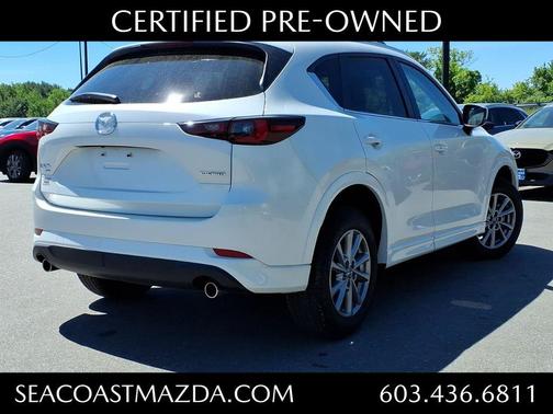 Rhodium White Metallic 2025 Mazda CX-5 Select