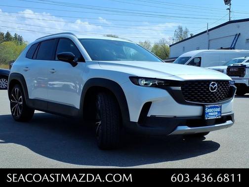 Wind Chill Pearl 2024 Mazda CX-50 2.5 Turbo Premium Package