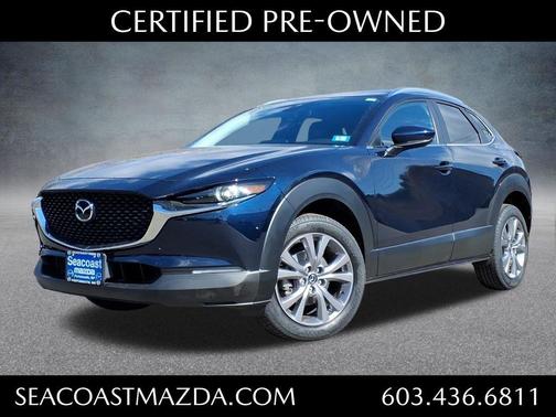 Deep Crystal Blue Mica 2023 Mazda CX-30 2.5 S Select Package