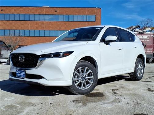 Rhodium White Metallic 2025 Mazda CX-5 2.5 S Select Package SUV