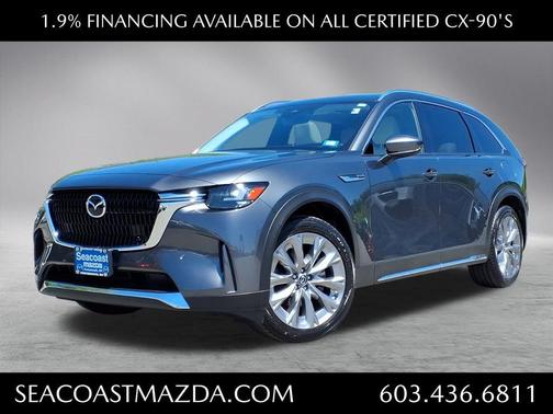 Machine Gray Metallic 2024 Mazda CX-90 3.3 Turbo Premium Plus