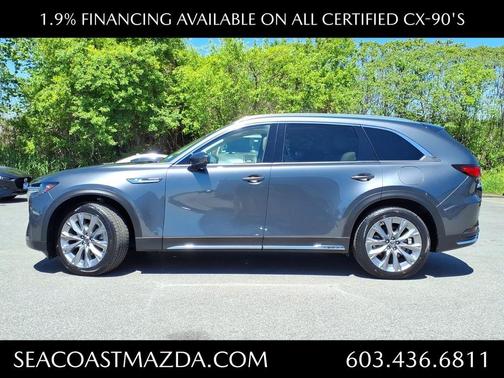 Machine Gray Metallic 2024 Mazda CX-90 3.3 Turbo Premium Plus