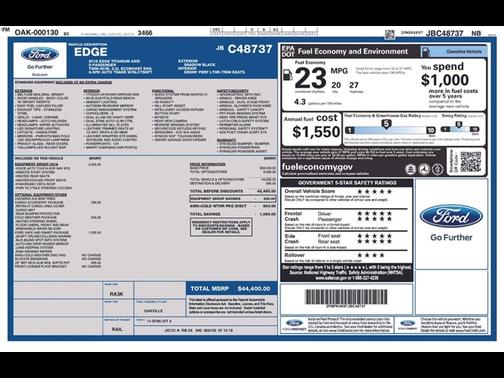 2018 Ford Edge Titanium