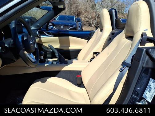 Deep Crystal Blue Mica 2025 Mazda MX-5 Miata Grand Touring