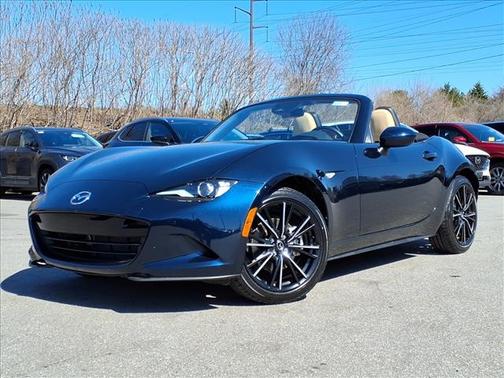 Deep Crystal Blue Mica 2025 Mazda MX-5 Miata Grand Touring