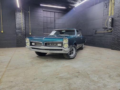 teal 1967 Pontiac GTO Lemans