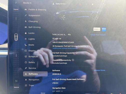 Deep Blue Metallic 2022 Tesla Model S Base