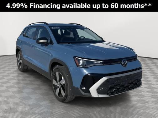 Monterey Blue Pearl 2025 Volkswagen Taos 1.5T S