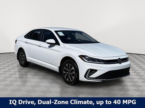 Pure White 2026 Volkswagen Jetta 1.5T S