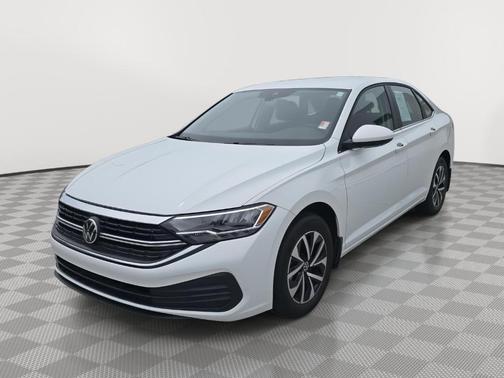 Pure White 2024 Volkswagen Jetta 1.5T S