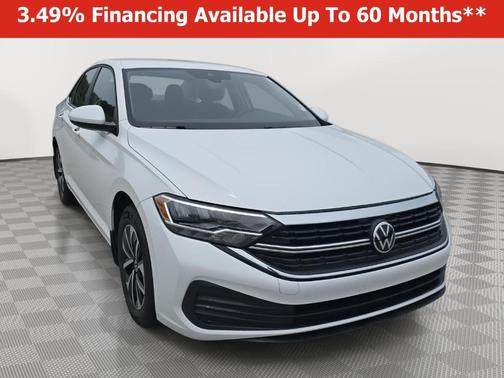 Pure White 2024 Volkswagen Jetta 1.5T S