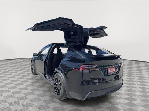 Black 2023 Tesla Model X Plaid