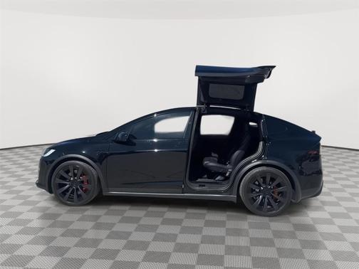 Black 2023 Tesla Model X Plaid