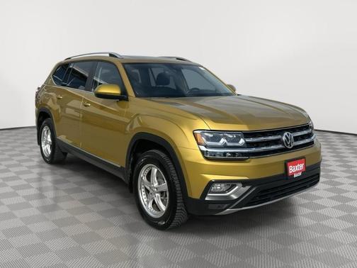 Kurkuma Yellow Metallic 2018 Volkswagen Atlas 3.6L SEL