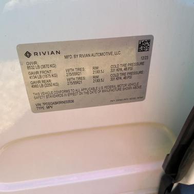 2024 Rivian R1S Adventure Quad Motor Large Pack