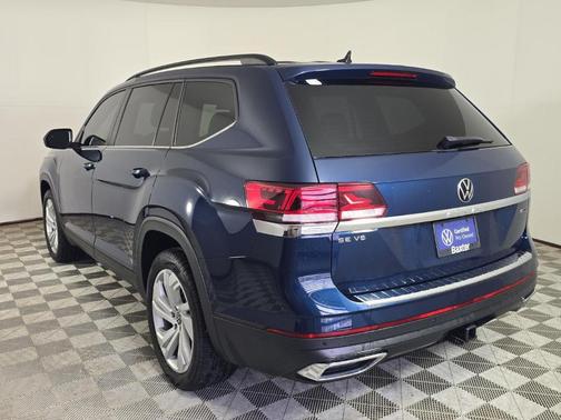Tourmaline Blue Metallic 2022 Volkswagen Atlas 3.6L SE w/Technology