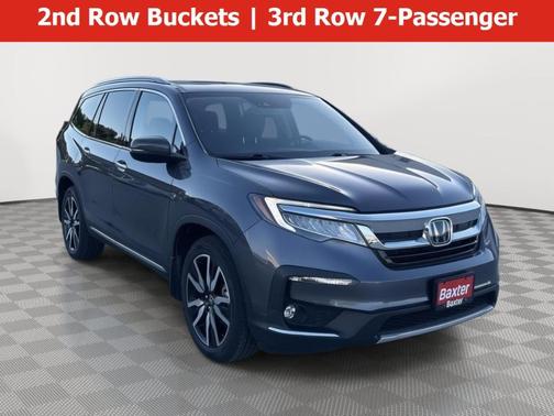 Modern Steel Metallic 2022 Honda Pilot Elite