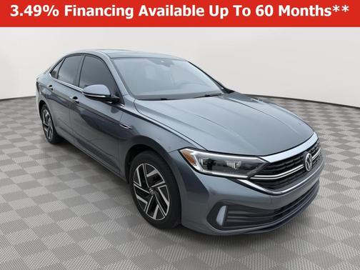 Platinum Gray Metallic 2022 Volkswagen Jetta 1.5T SEL